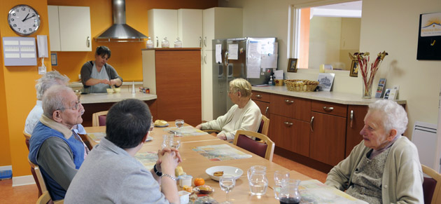 Repas préparé par une auxiliaire de vie Bien-Etre Services